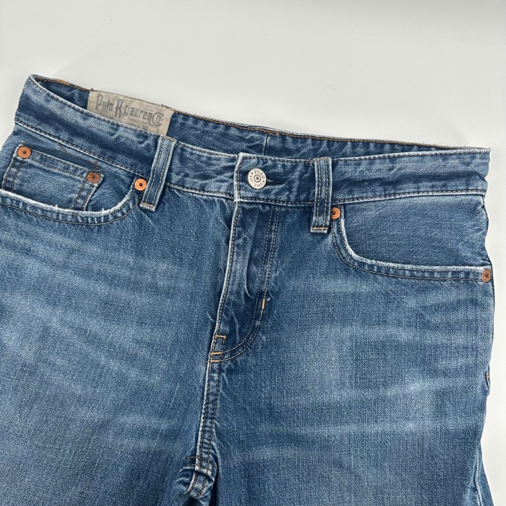 Polo Ralph Lauren Denim Jeans Girl's Kids Size 16 Authentic Classic Blue Vintage